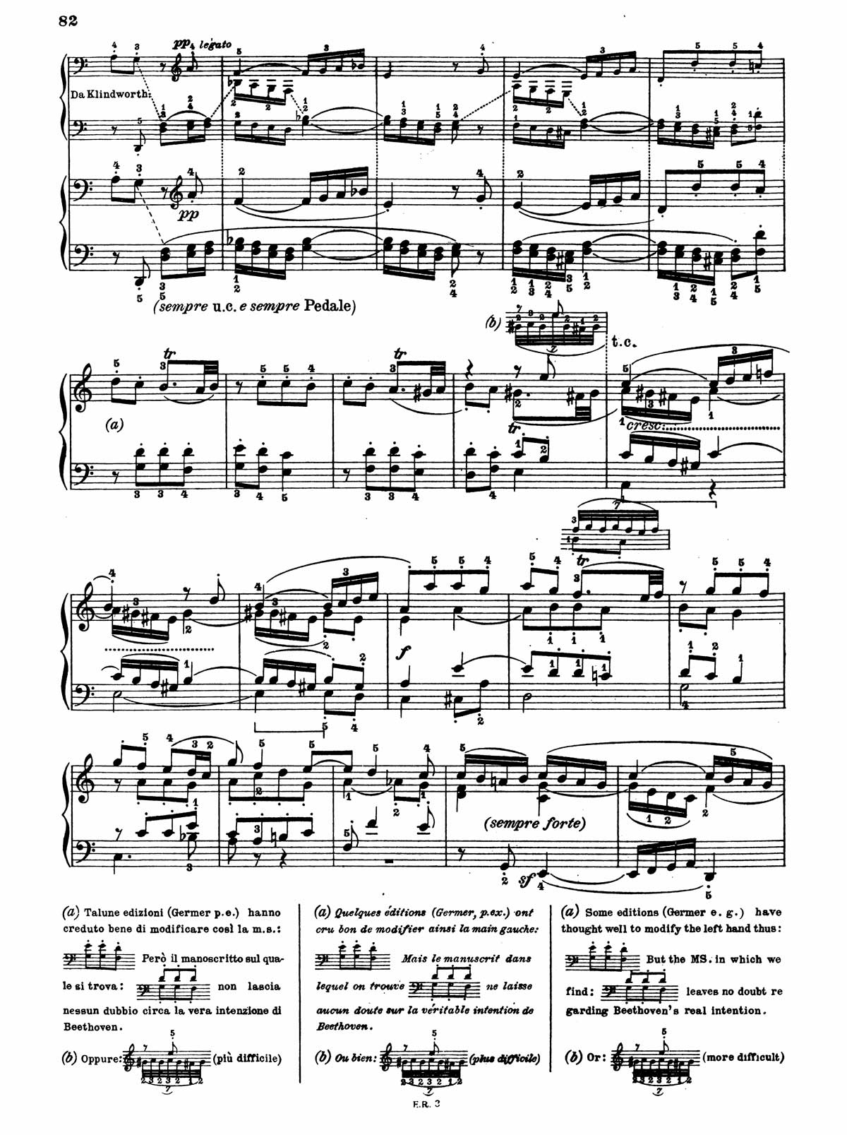 Beethoven Piano Sonata 28-17 sheet music
