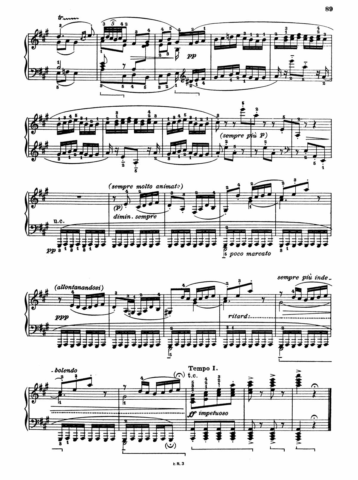 Beethoven Piano Sonata 28-24 sheet music