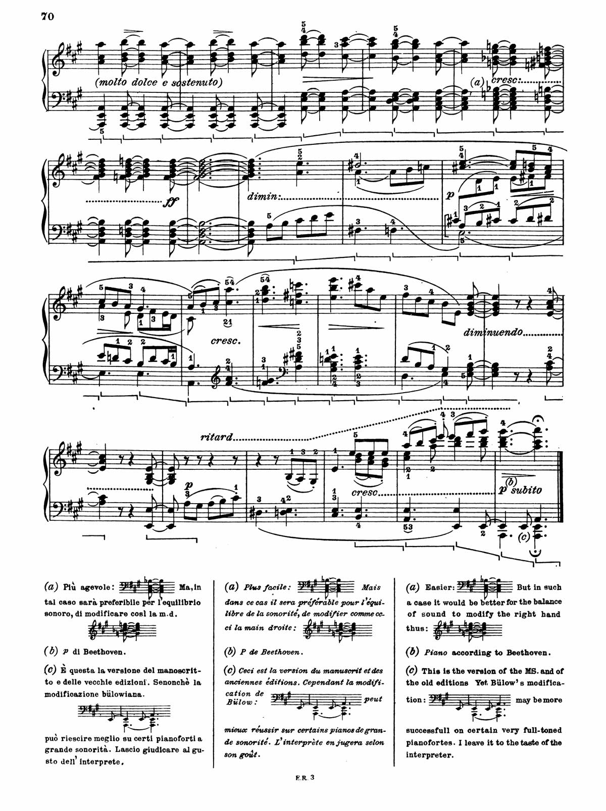 Beethoven Piano Sonata 28-5 sheet music