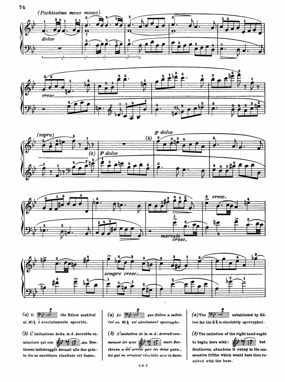Beethoven Piano Sonata 28-9 sheet music