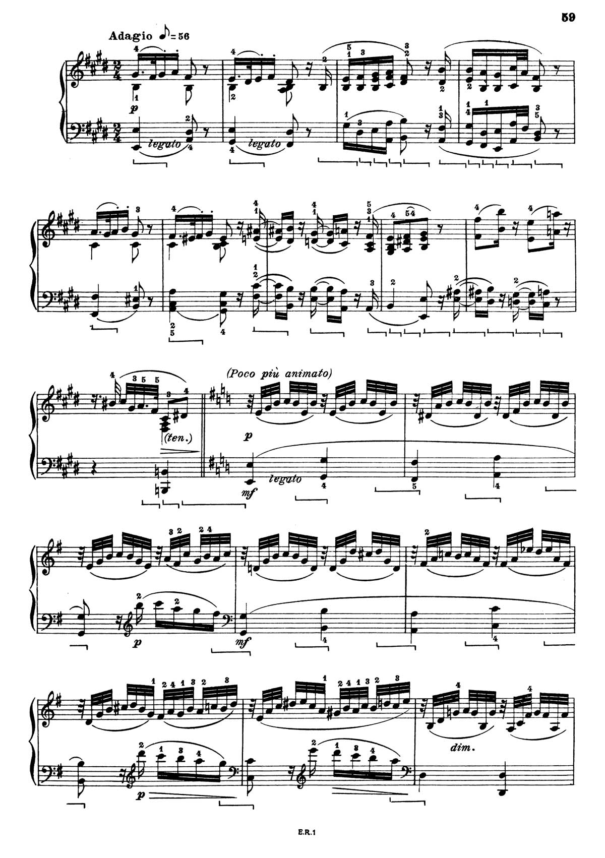 Beethoven Piano Sonata 3-12 sheet music
