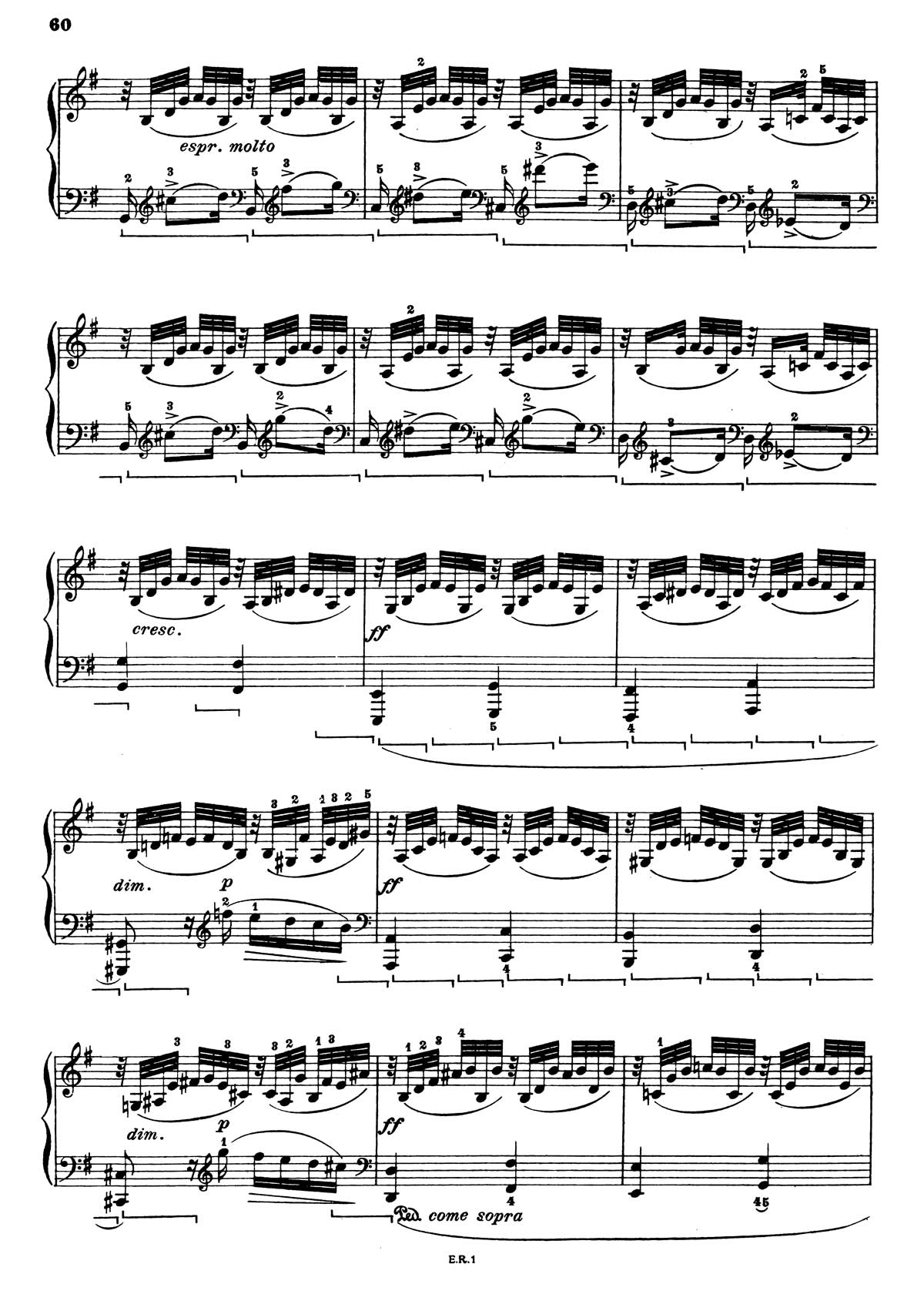 Beethoven Piano Sonata 3-13 sheet music