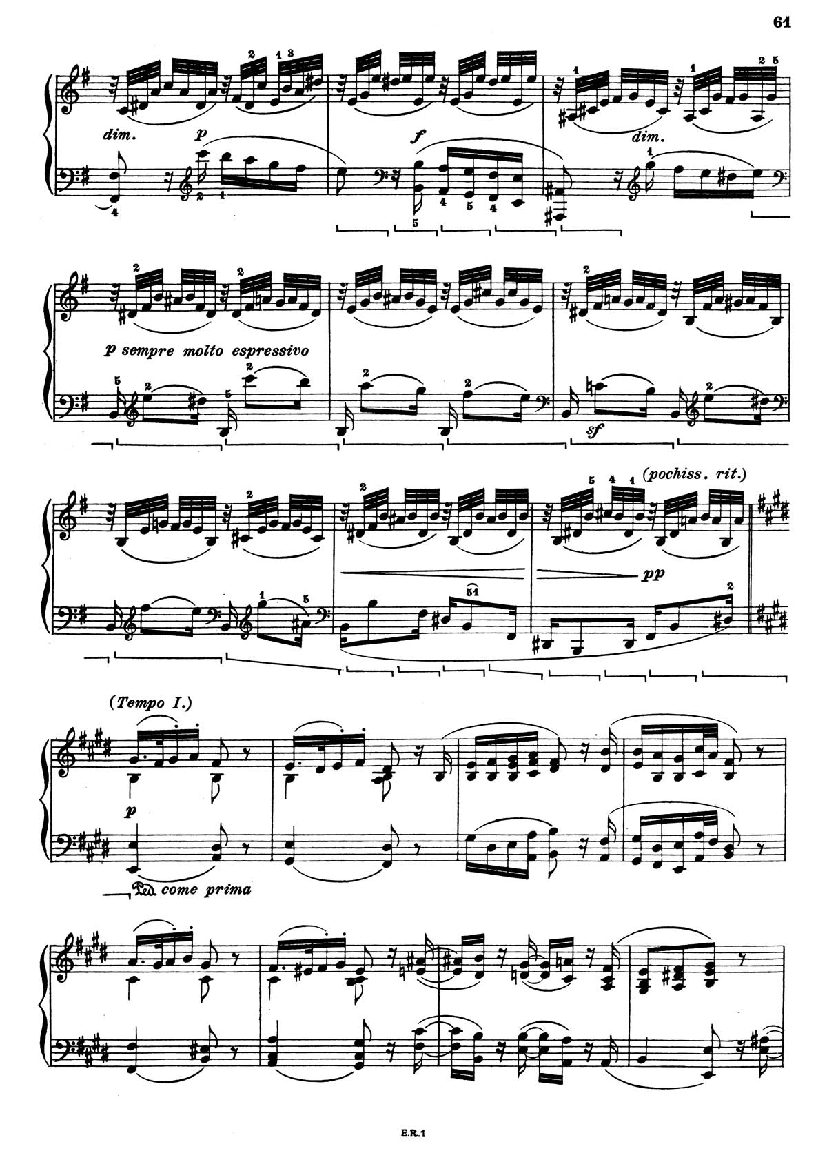 Beethoven Piano Sonata 3-14 sheet music