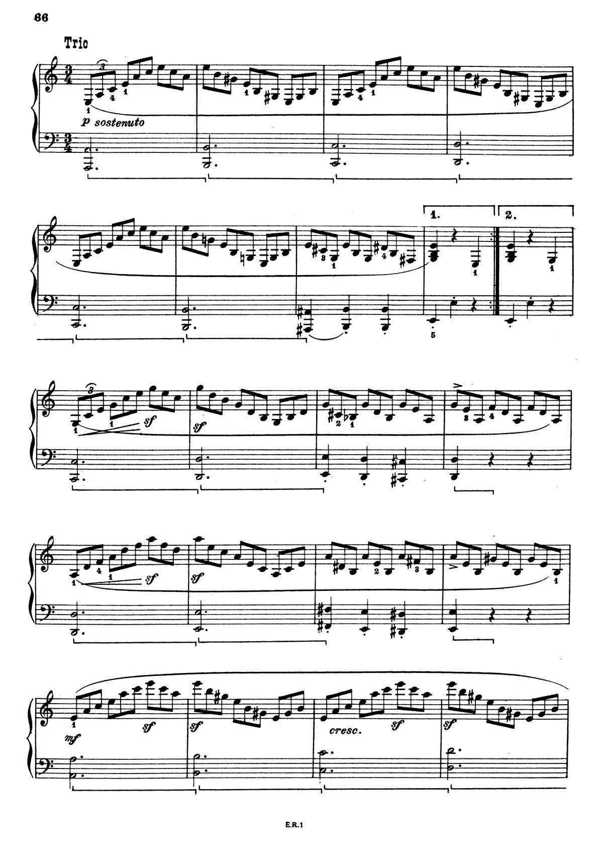 Beethoven Piano Sonata 3-19 sheet music