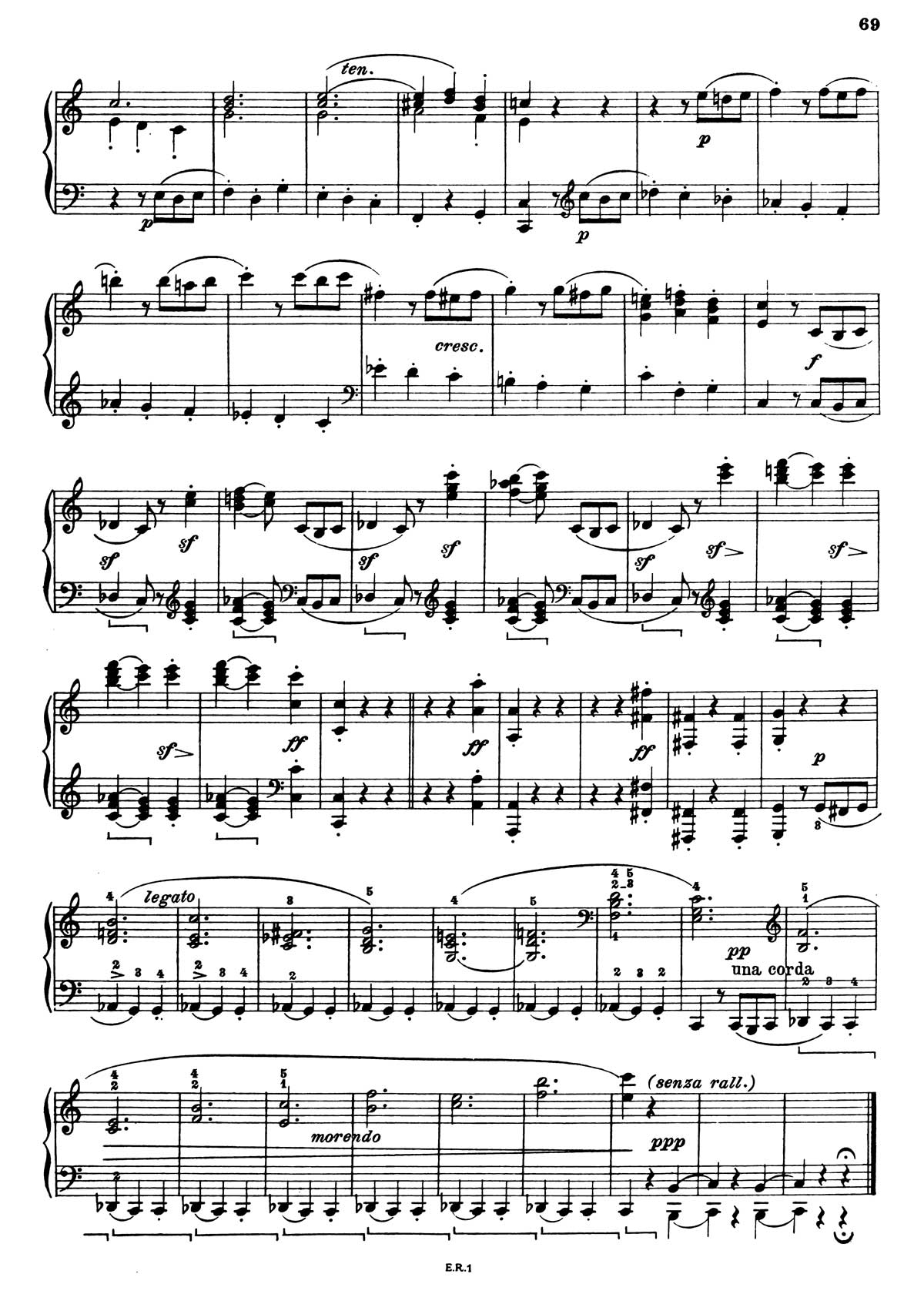 Beethoven Piano Sonata 3-22 sheet music