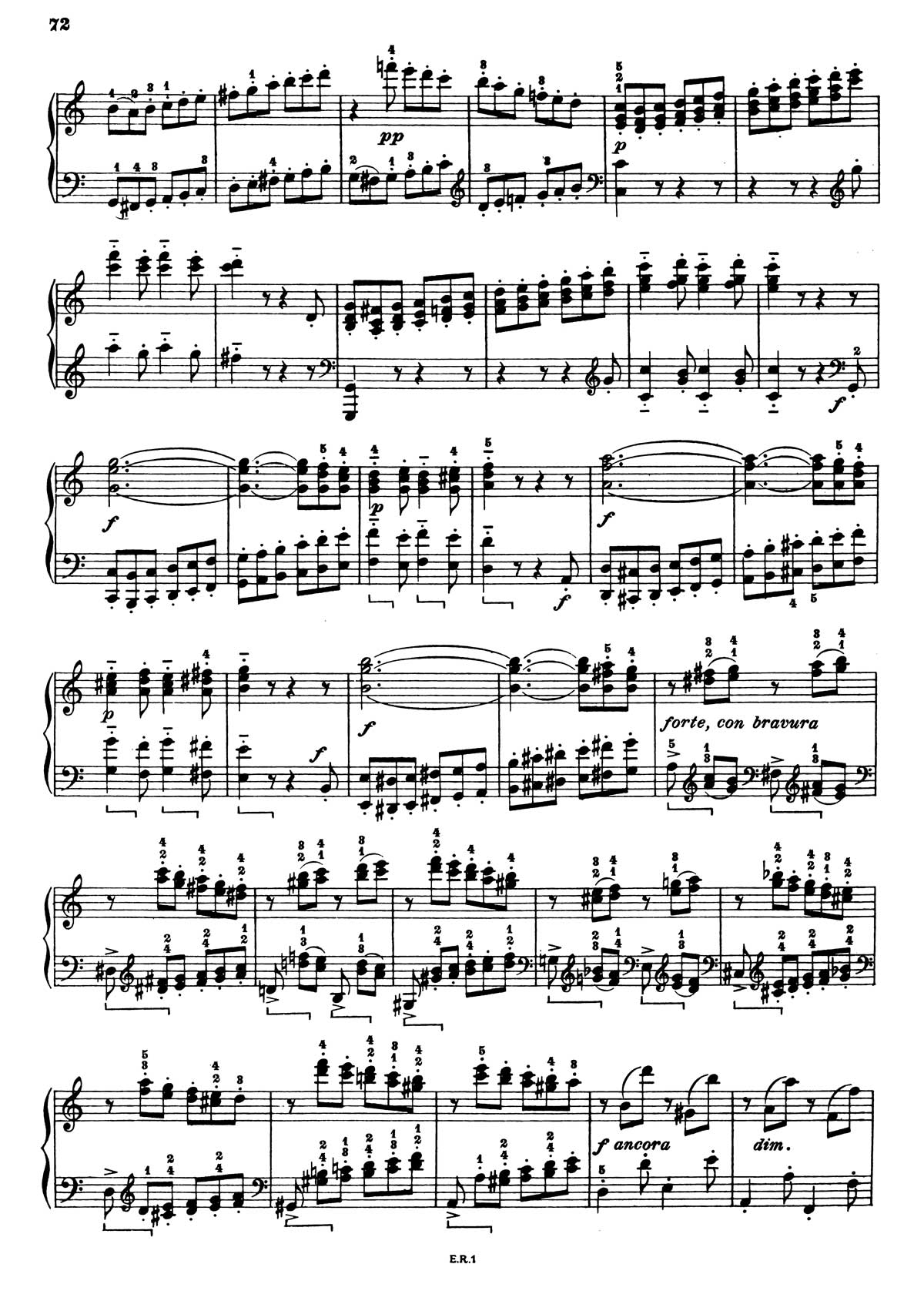 Beethoven Piano Sonata 3-25 sheet music