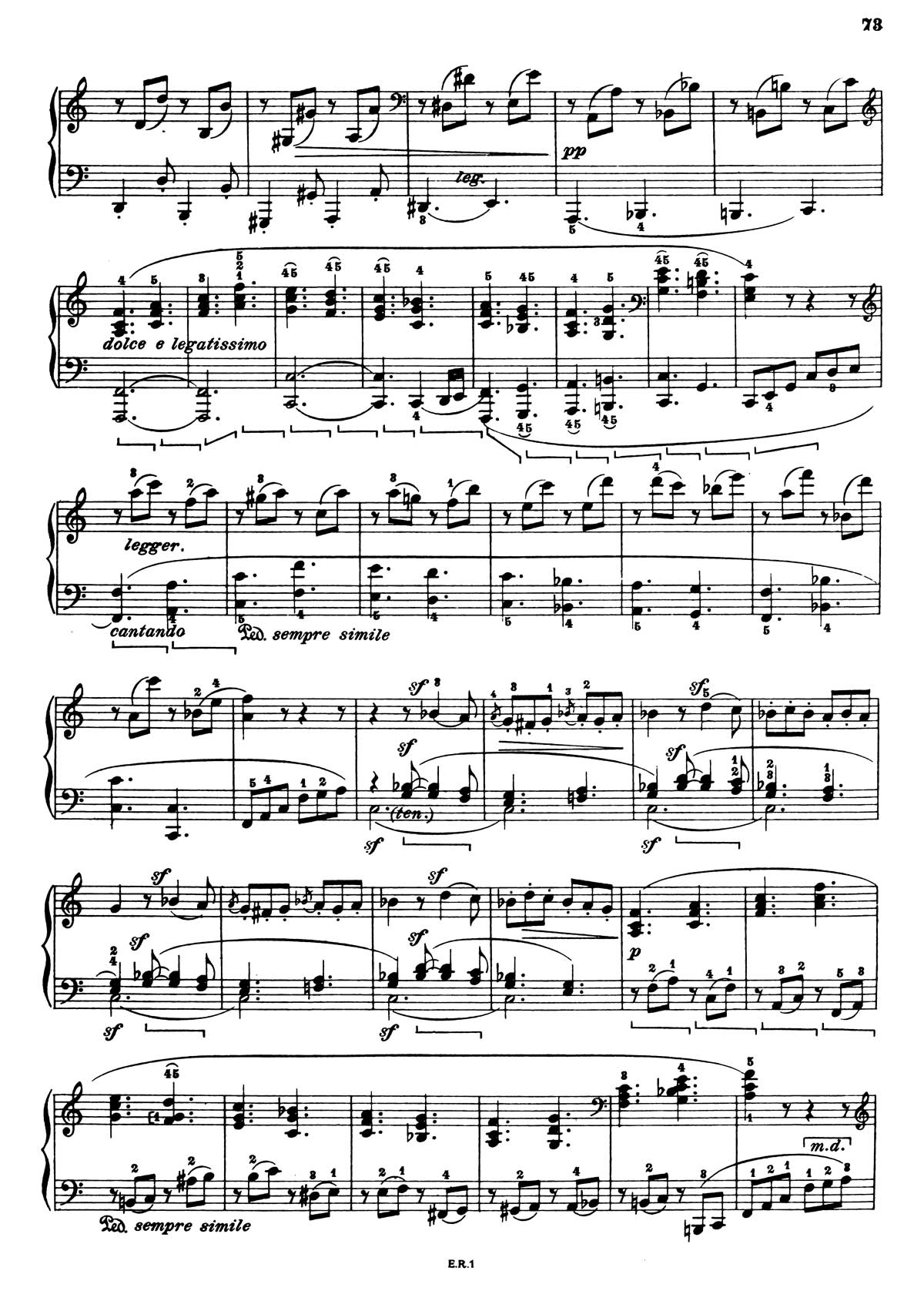 Beethoven Piano Sonata 3-26 sheet music