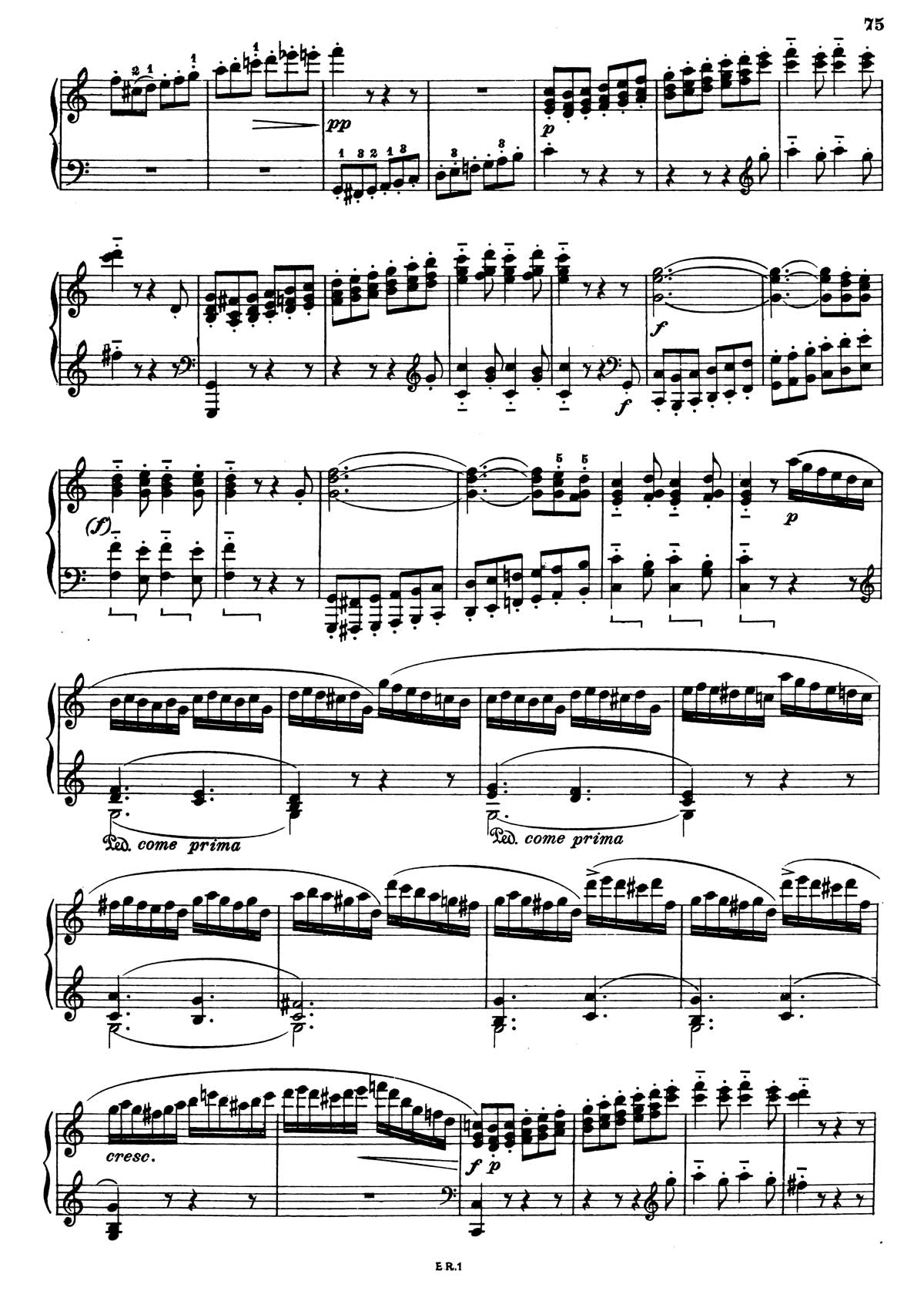 Beethoven Piano Sonata 3-28 sheet music