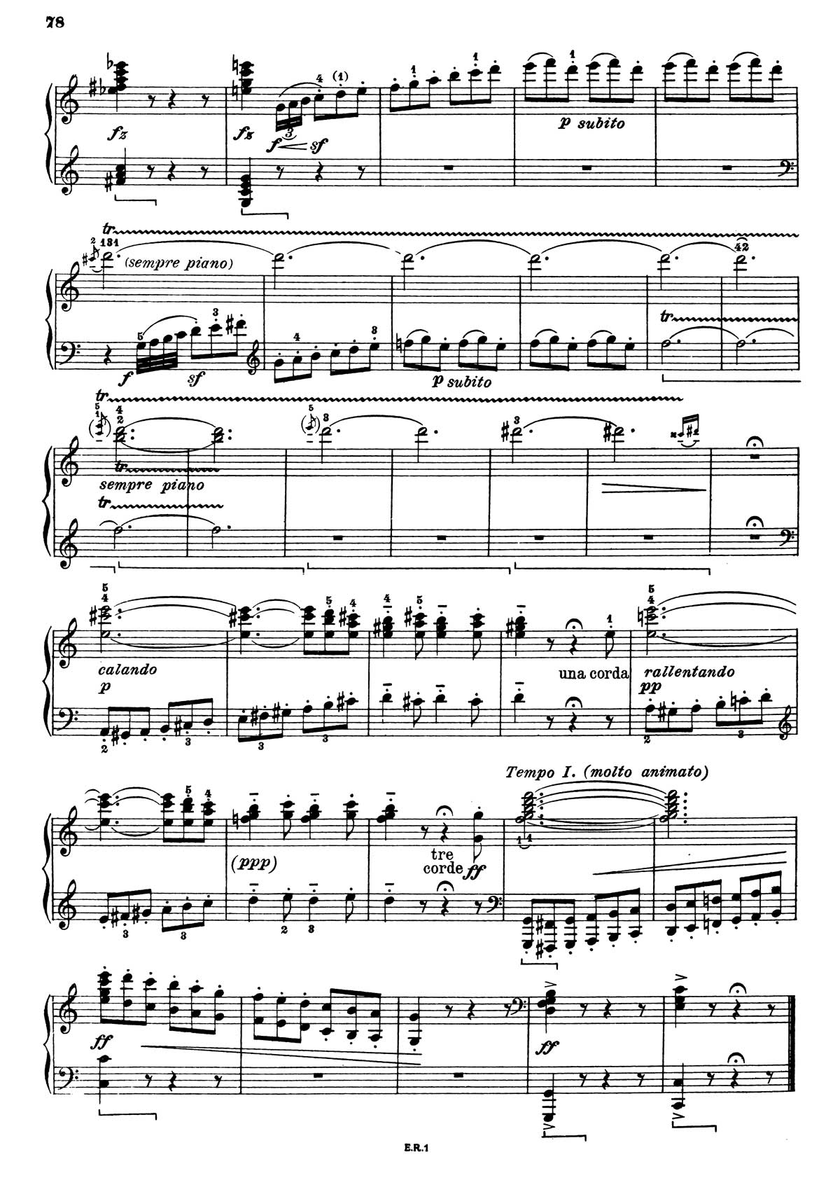 Beethoven Piano Sonata 3-31 sheet music
