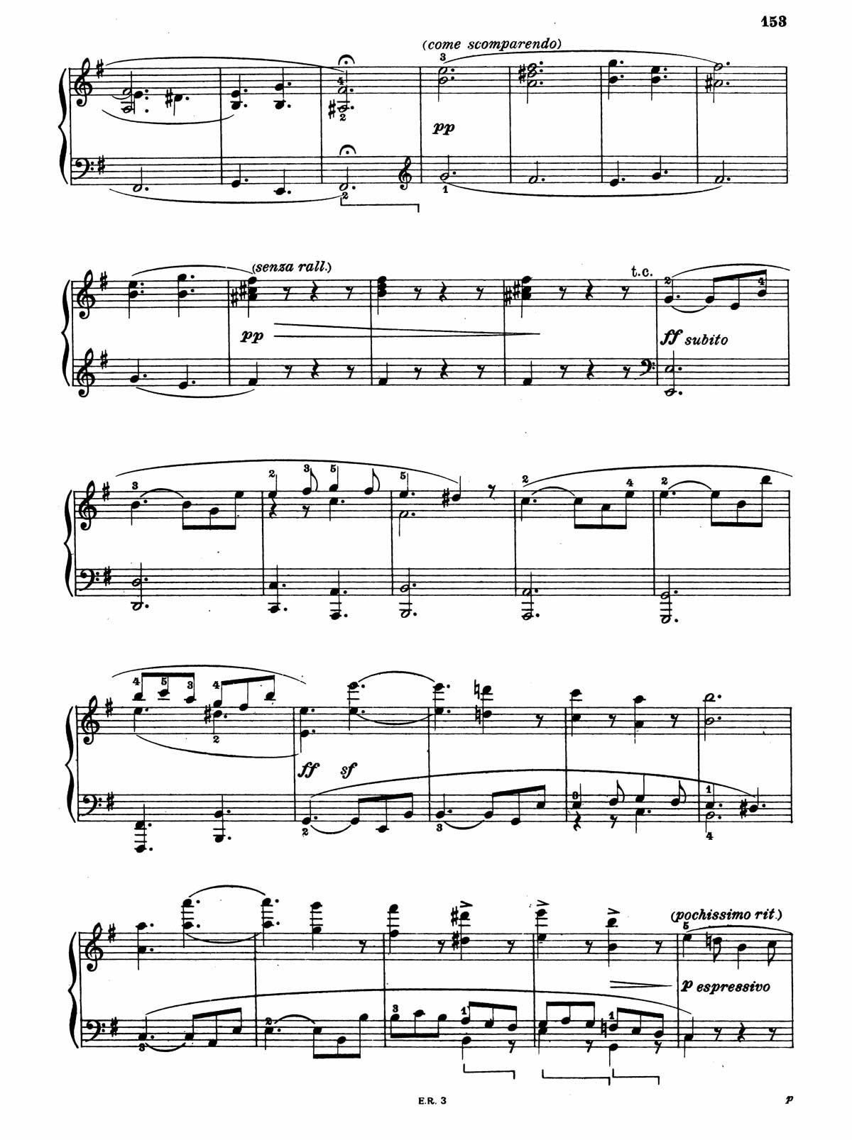 Beethoven Piano Sonata 30-10 sheet music