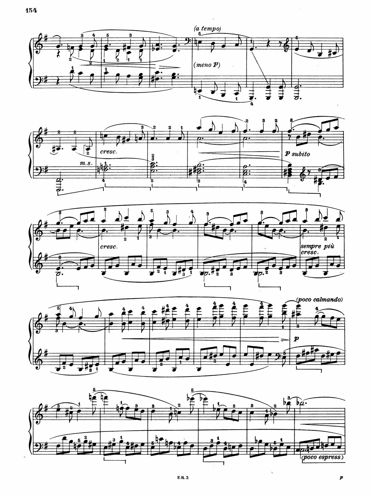 Beethoven Piano Sonata 30-11 sheet music