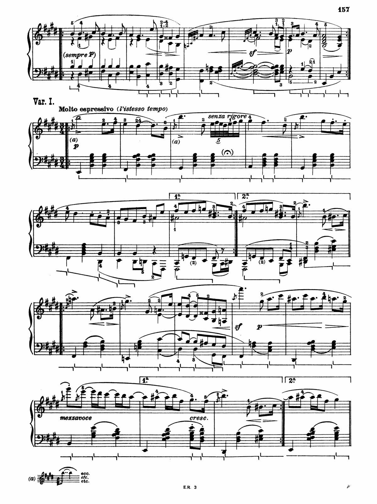 Beethoven Piano Sonata 30-14 sheet music