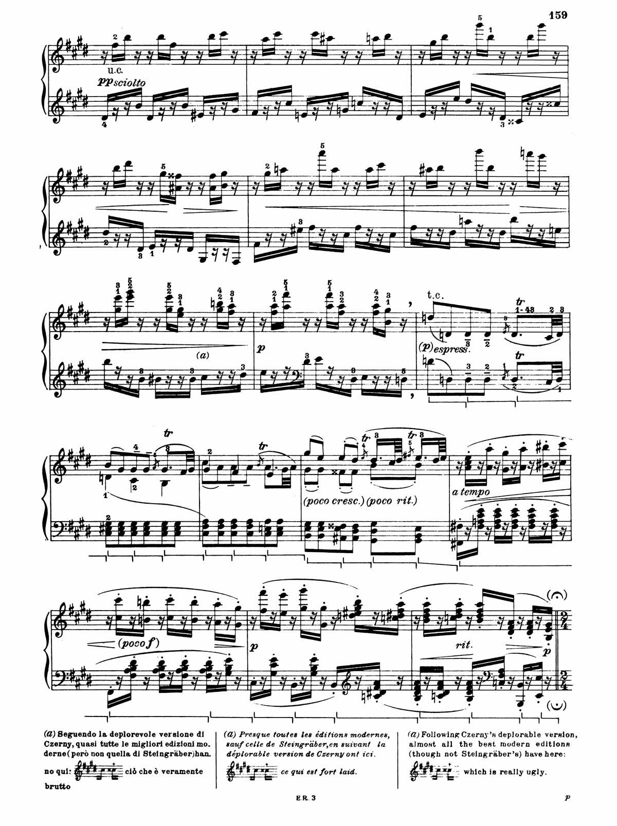 Beethoven Piano Sonata 30-16 sheet music