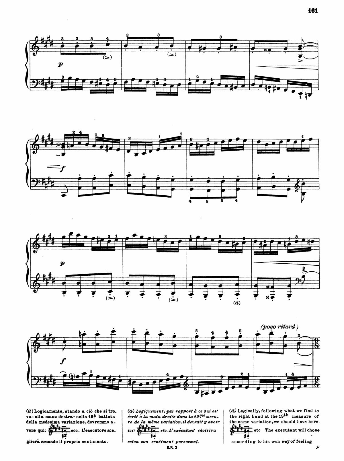 Beethoven Piano Sonata 30-18 sheet music