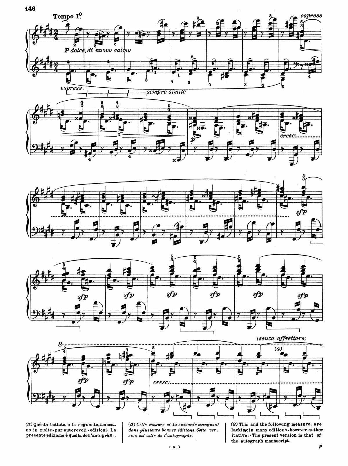 Beethoven Piano Sonata 30-3 sheet music