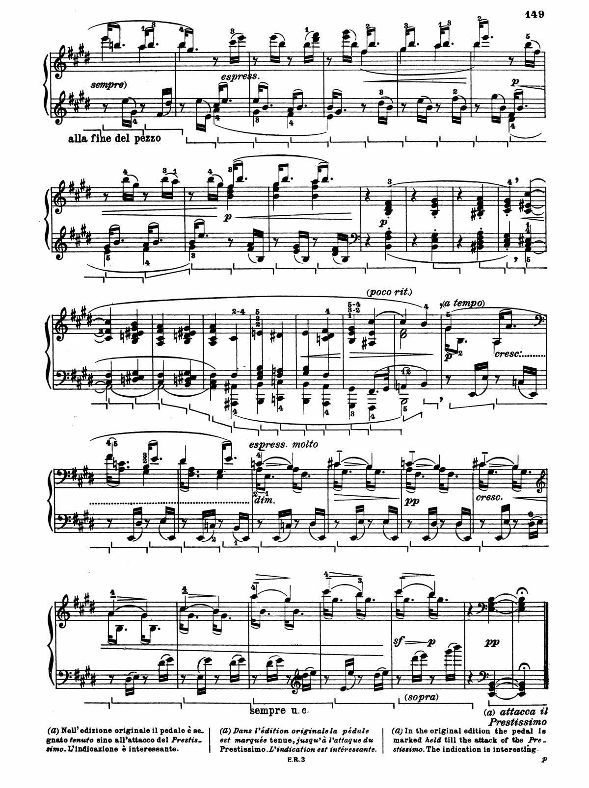 Beethoven Piano Sonata 30-6 sheet music