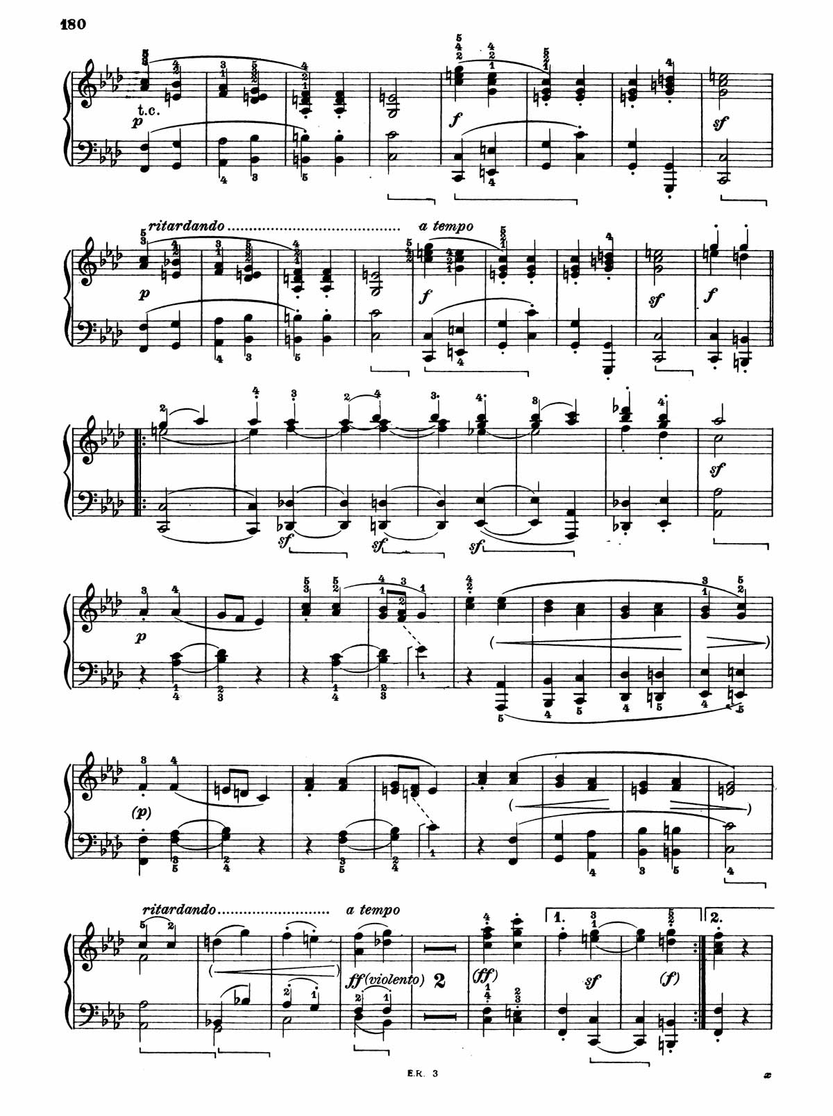 Beethoven Piano Sonata 31-11 sheet music
