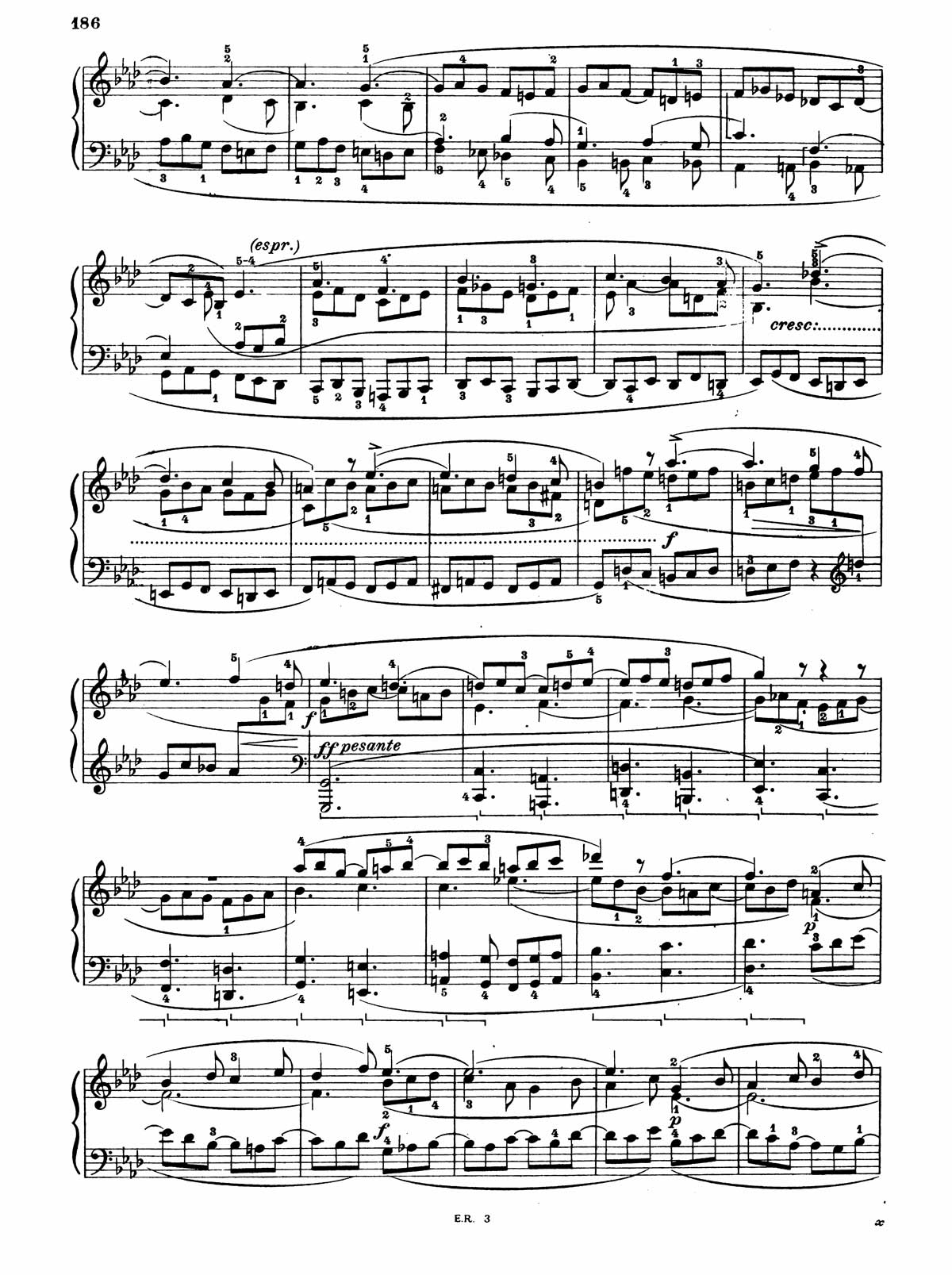 Beethoven Piano Sonata 31-17 sheet music