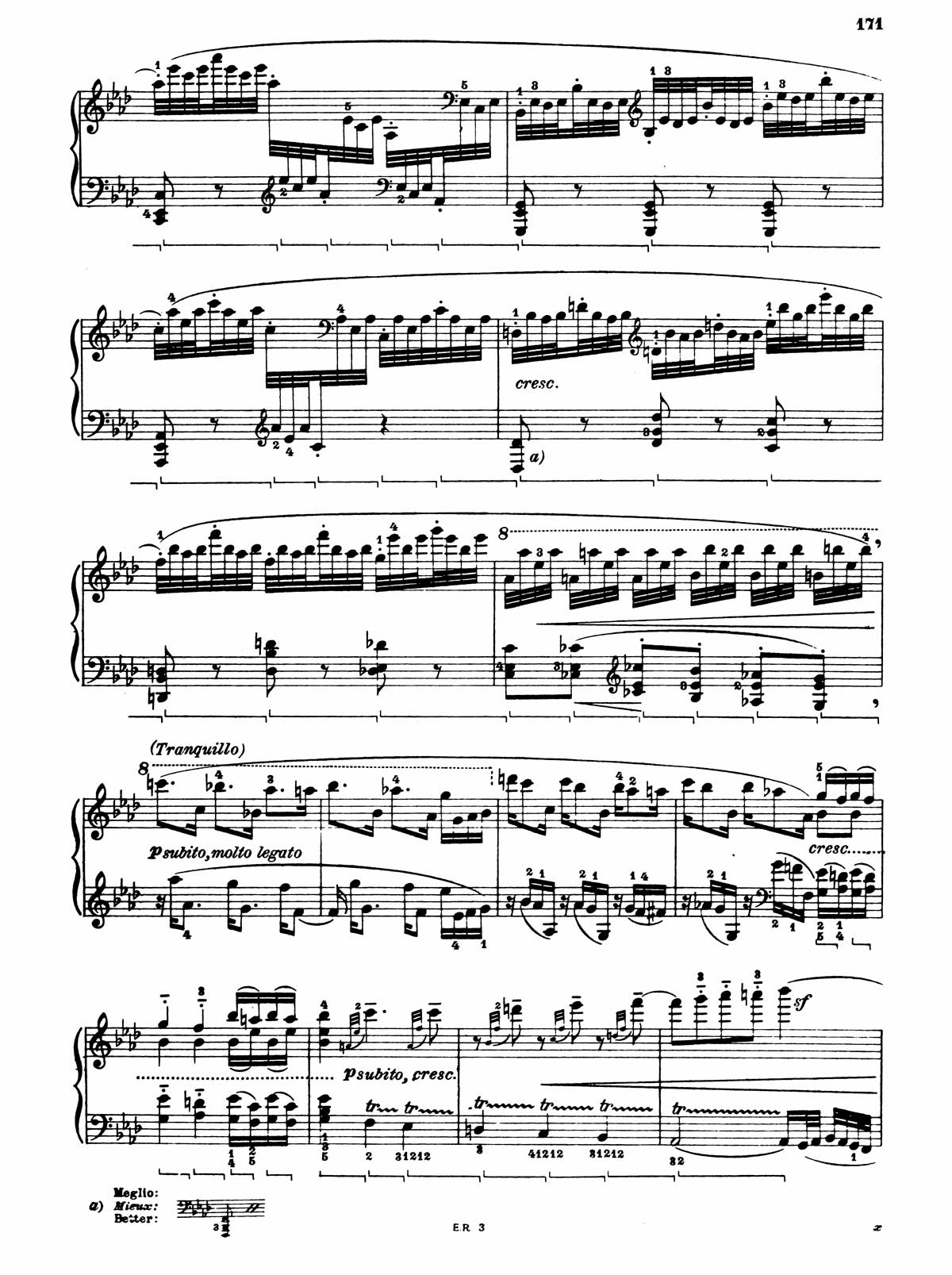 Beethoven Piano Sonata 31-2 sheet music