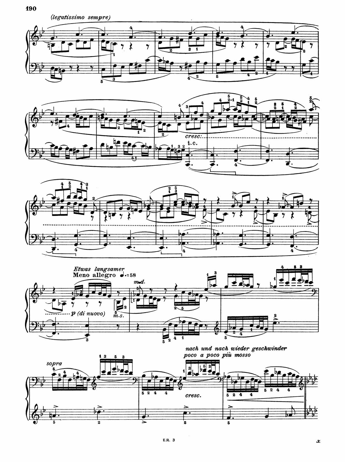 Beethoven Piano Sonata 31-21 sheet music