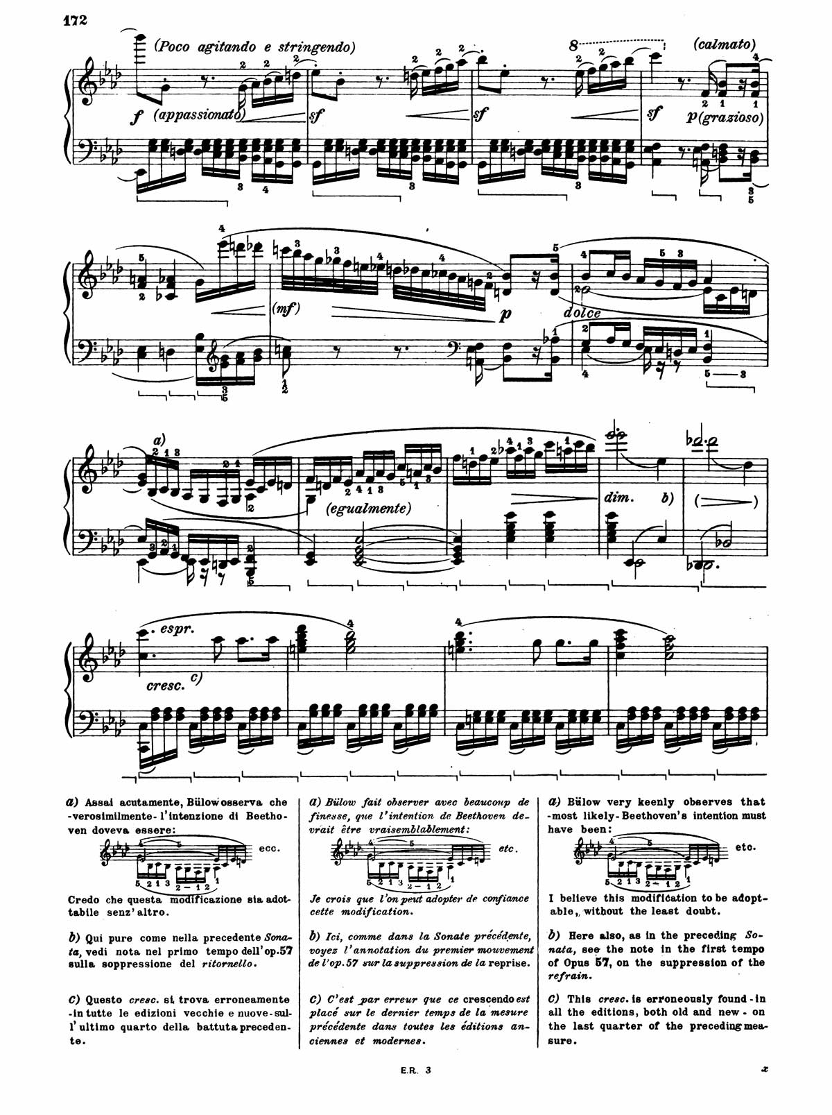 Beethoven Piano Sonata 31-3 sheet music