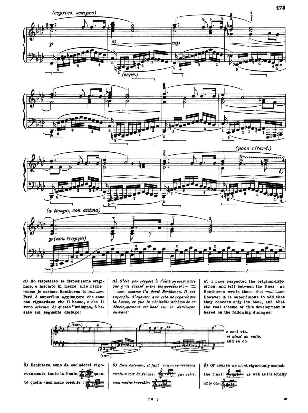 Beethoven Piano Sonata 31-4 sheet music