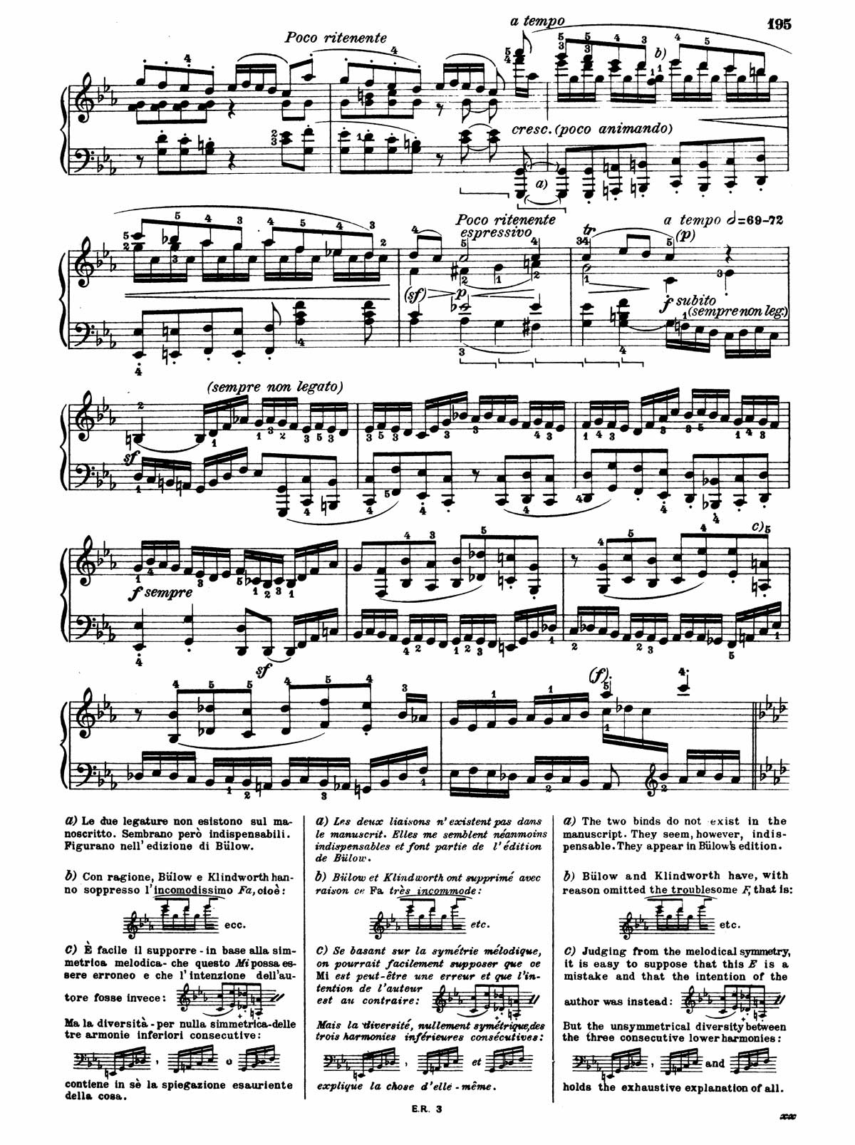 Beethoven Piano Sonata 32-3 sheet music