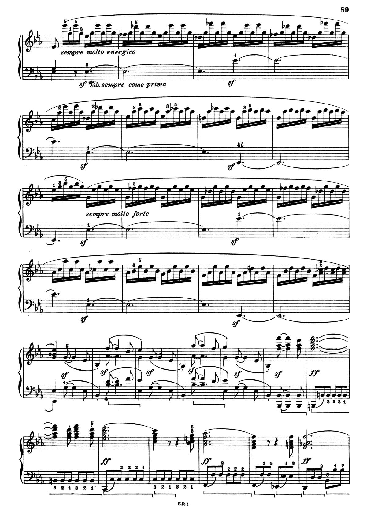 Beethoven Piano Sonata 4-11 sheet music