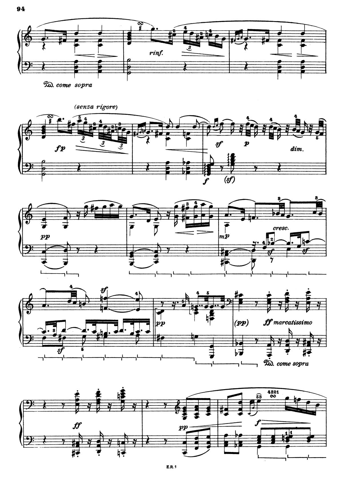 Beethoven Piano Sonata 4-16 sheet music