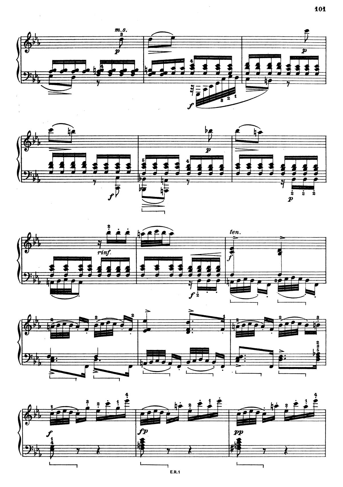 Beethoven Piano Sonata 4-23 sheet music