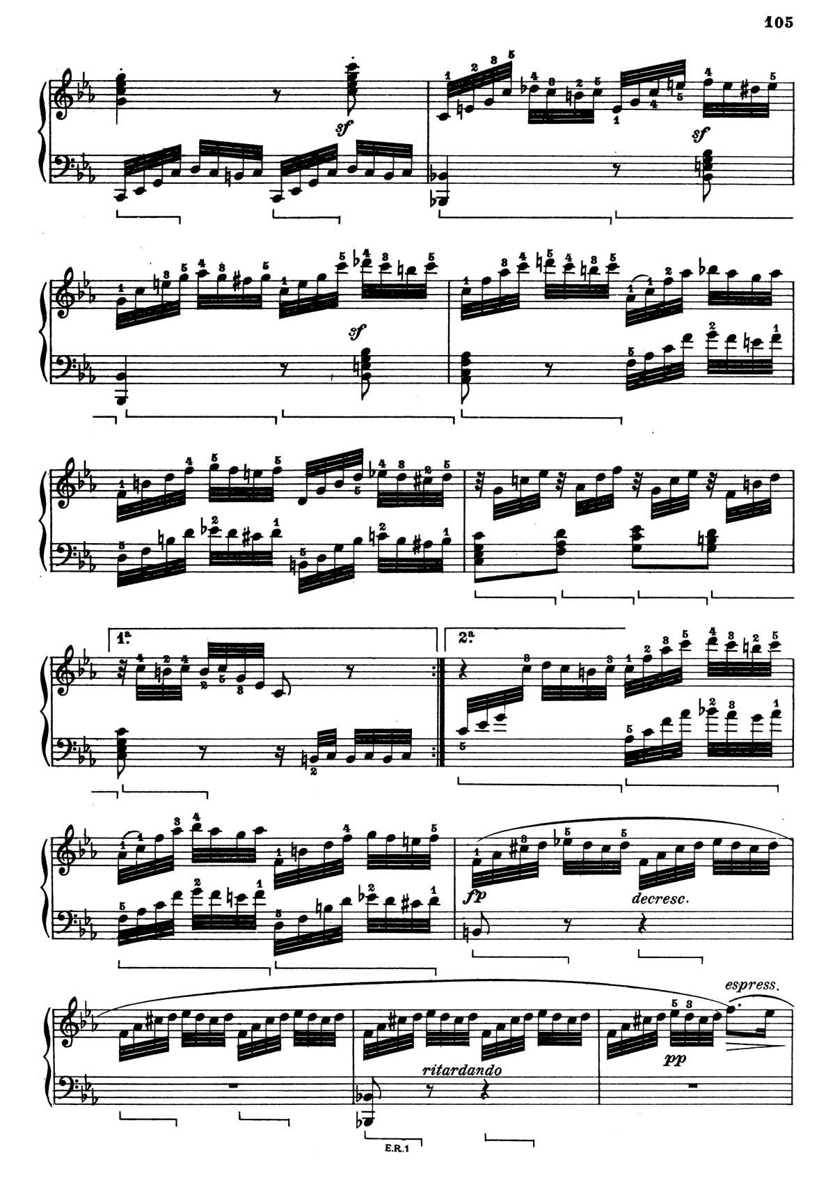 Beethoven Sonata 4-27 sheet music