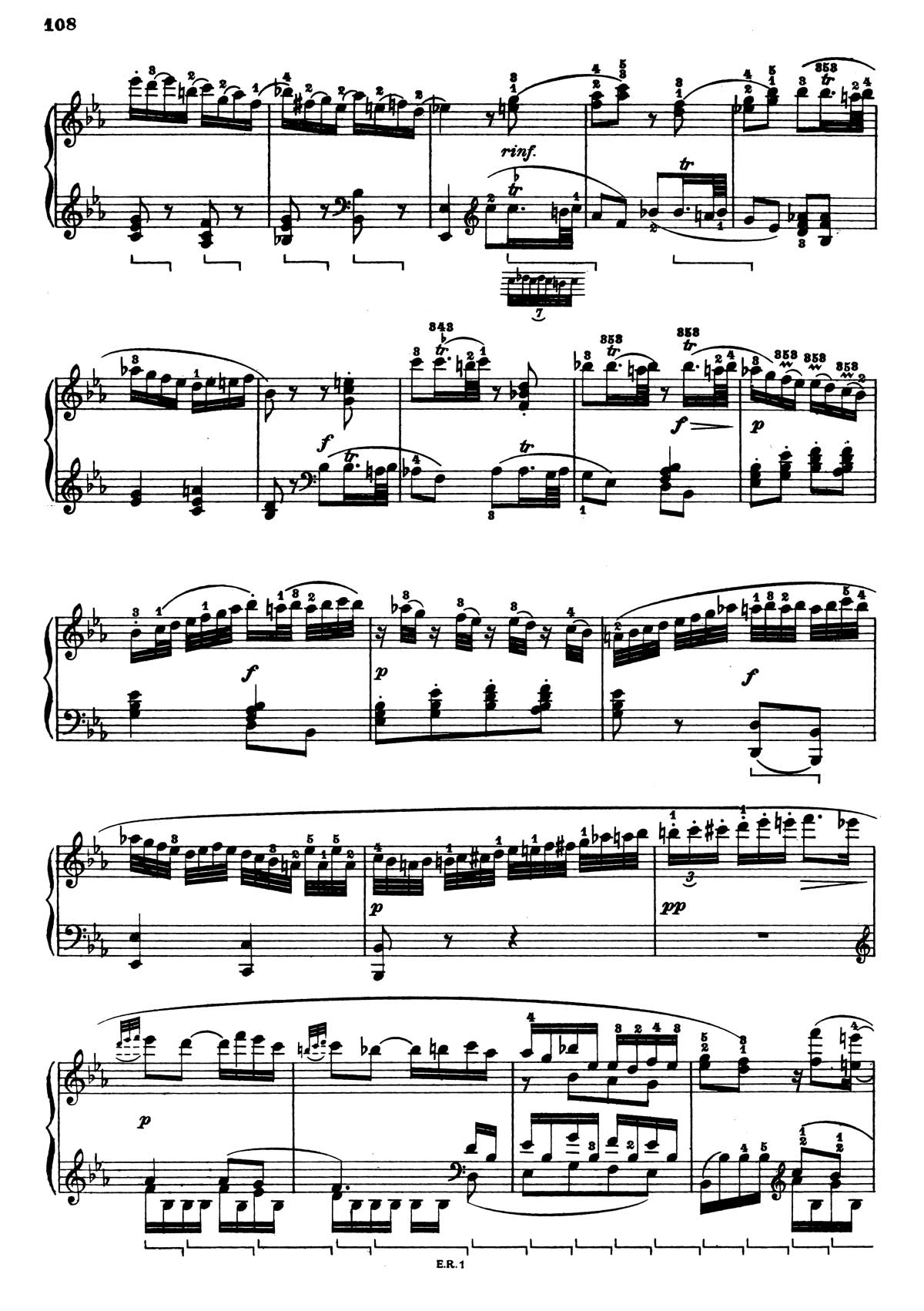 Beethoven Sonata 4-30 sheet music