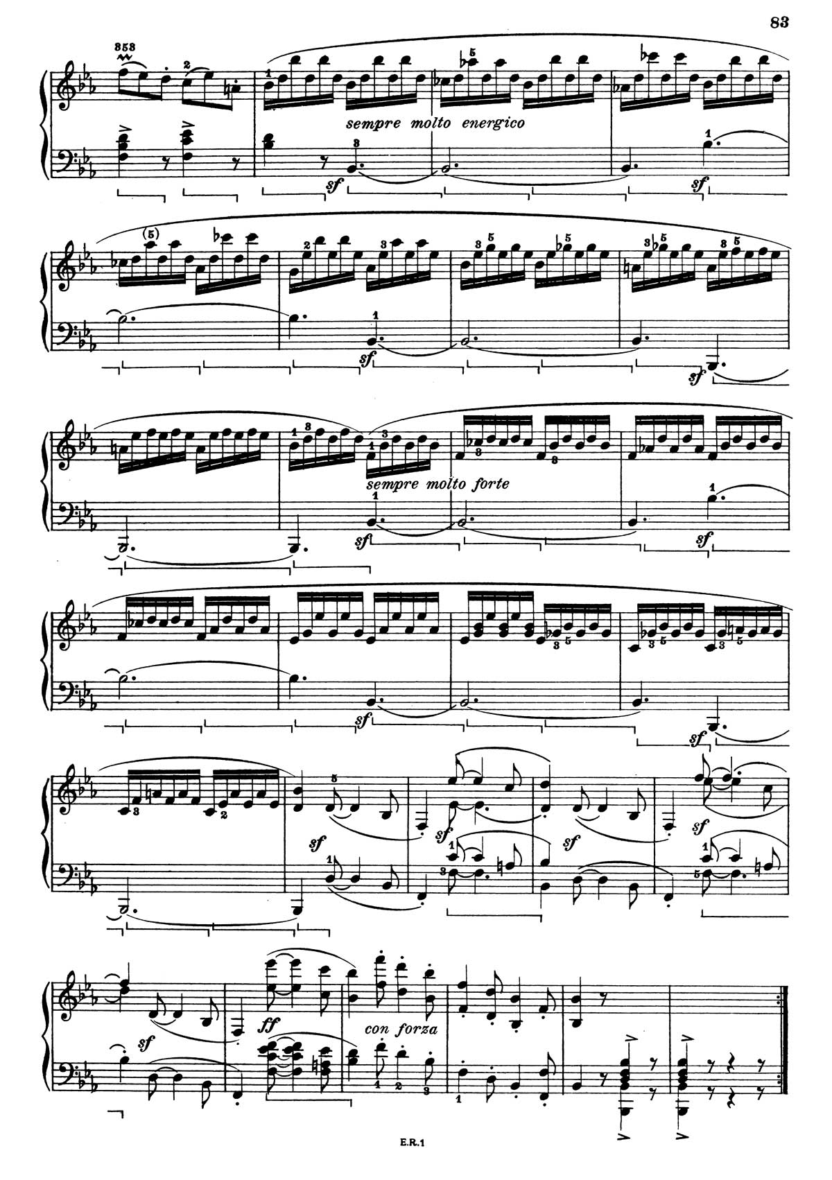 Beethoven Piano Sonata 4-5 sheet music