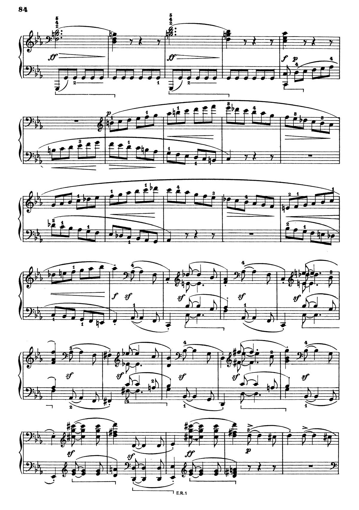 Beethoven Sonata 4-6 sheet music