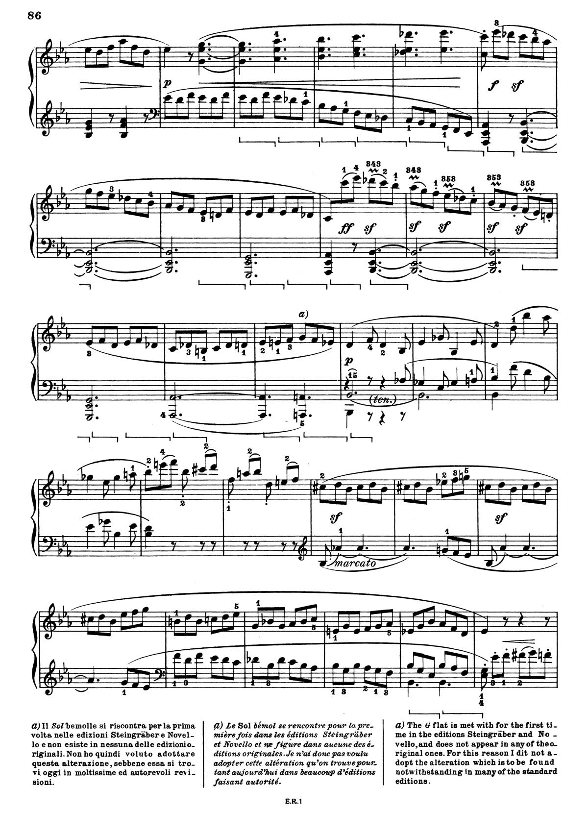 Beethoven Piano Sonata 4-8 sheet music