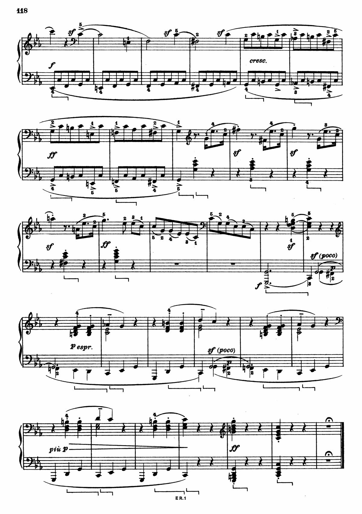 Beethoven Piano Sonata 5-8 sheet music
