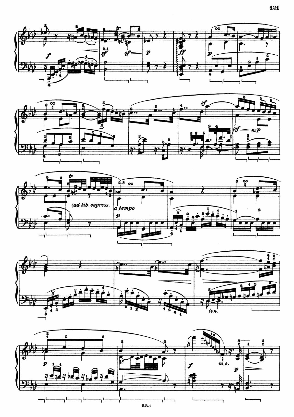 Beethoven Piano Sonata 5-11 sheet music