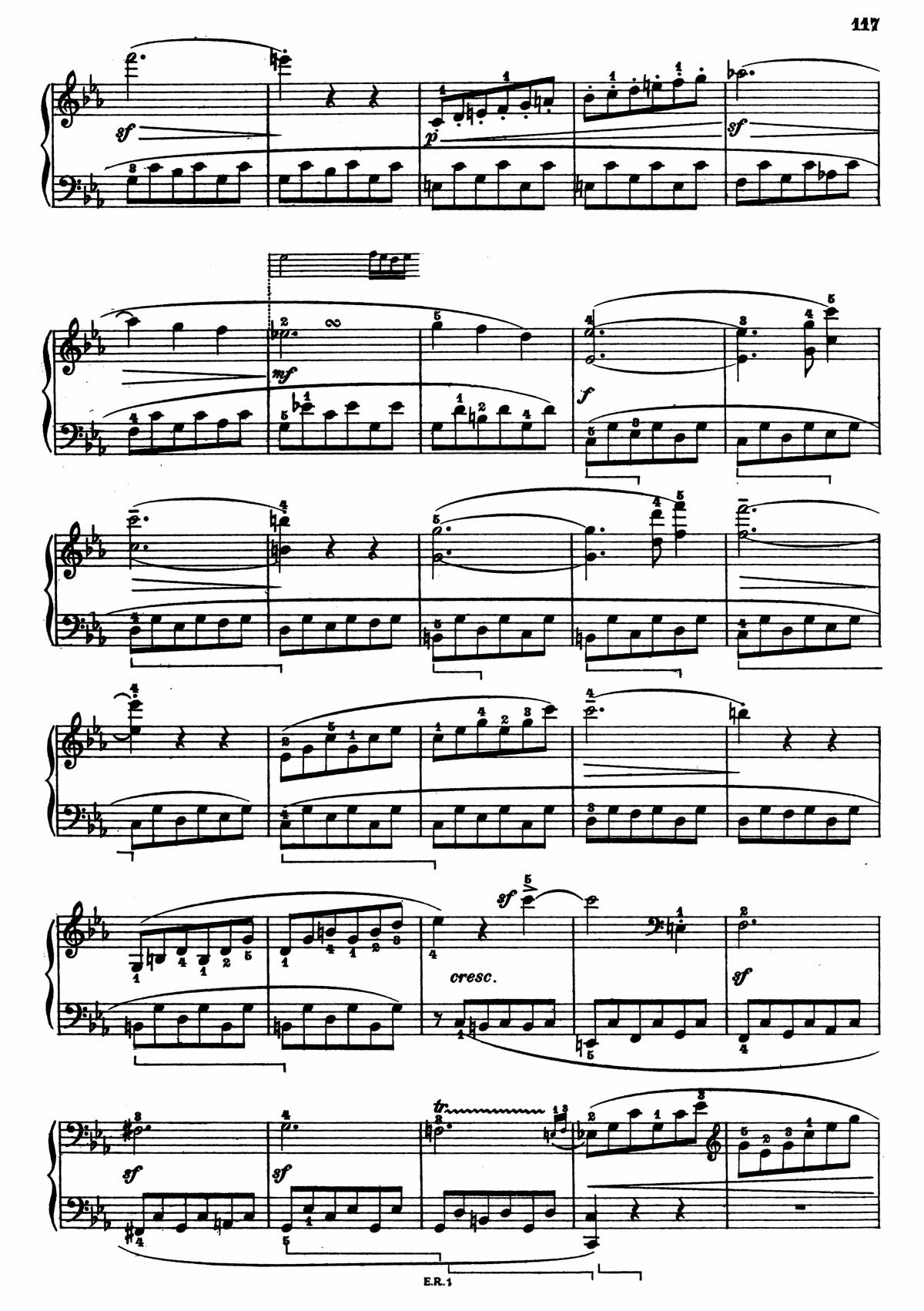 Beethoven Piano Sonata 5-7 sheet music
