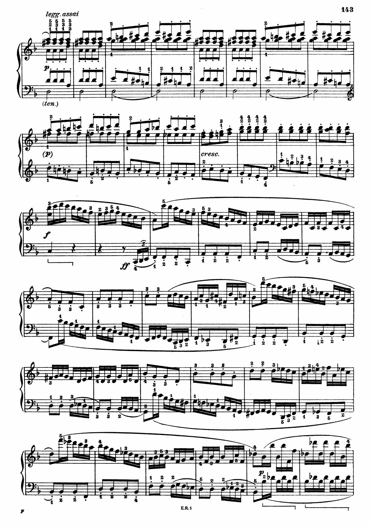 Beethoven Piano Sonata 6-15 sheet music