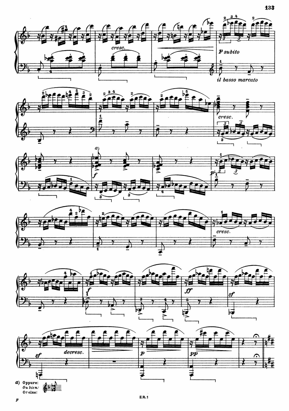 Beethoven Piano Sonata 6-5 sheet music