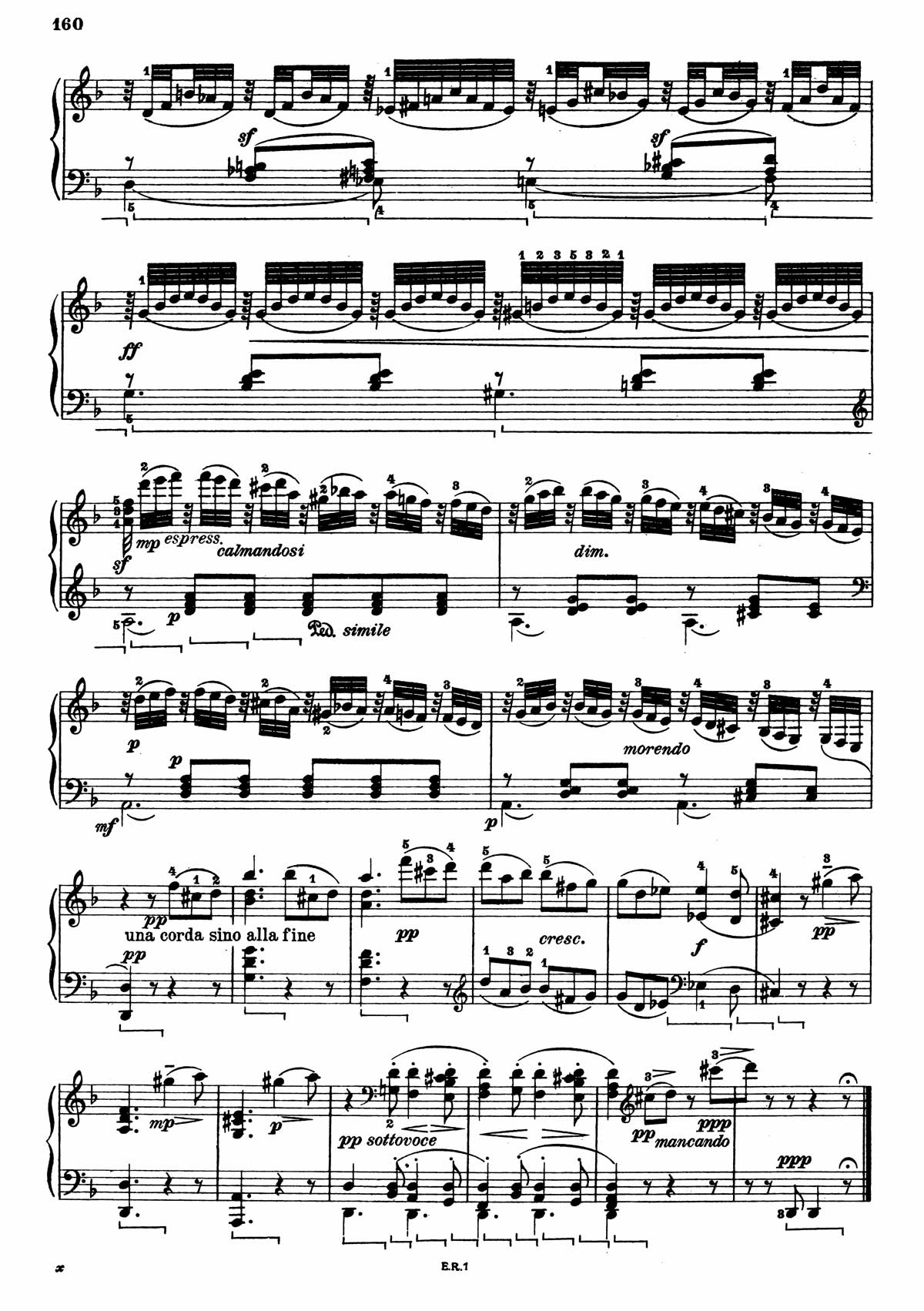 Beethoven Piano Sonata 7-16 sheet music