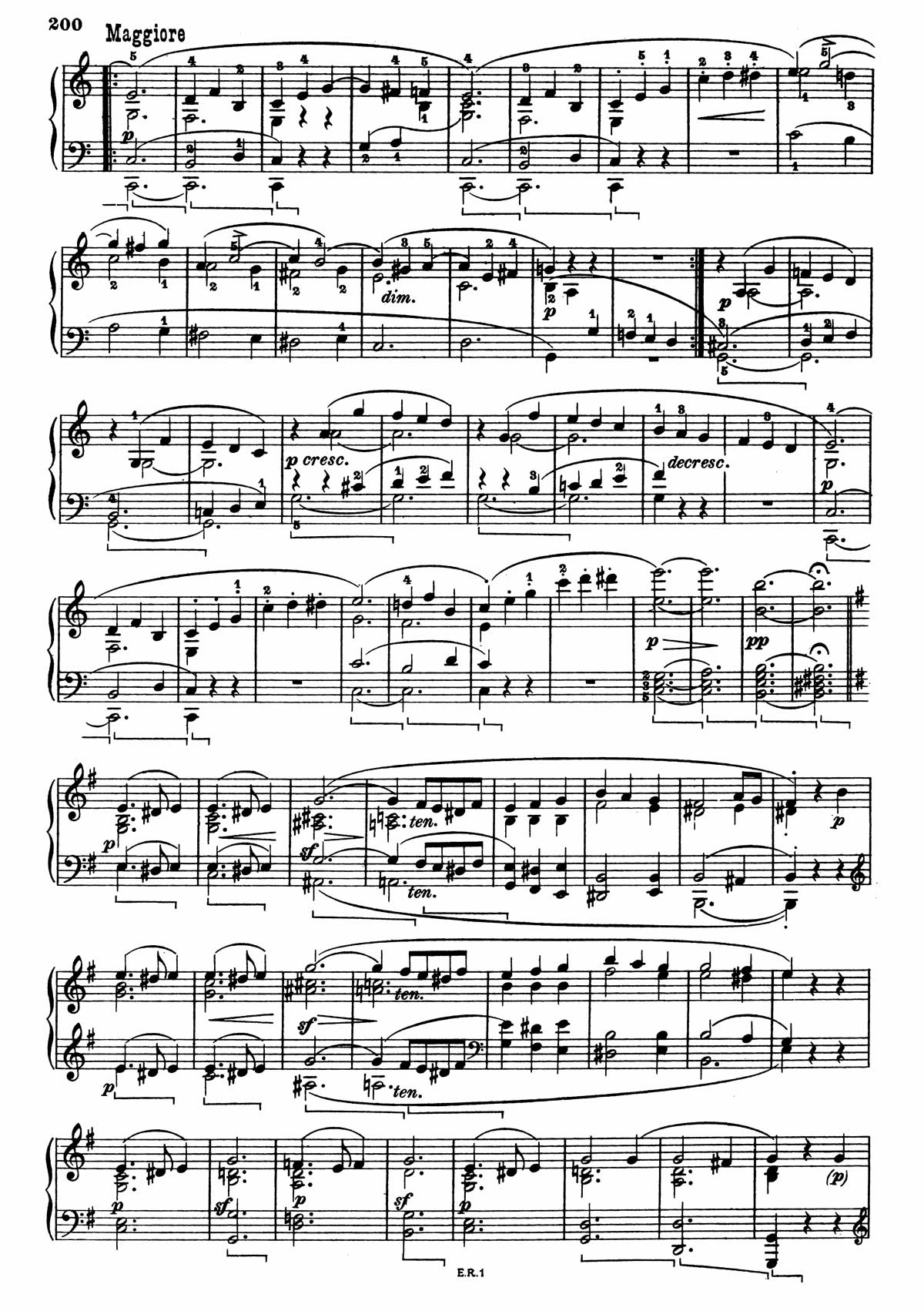 Beethoven Piano Sonata 9-10 sheet music