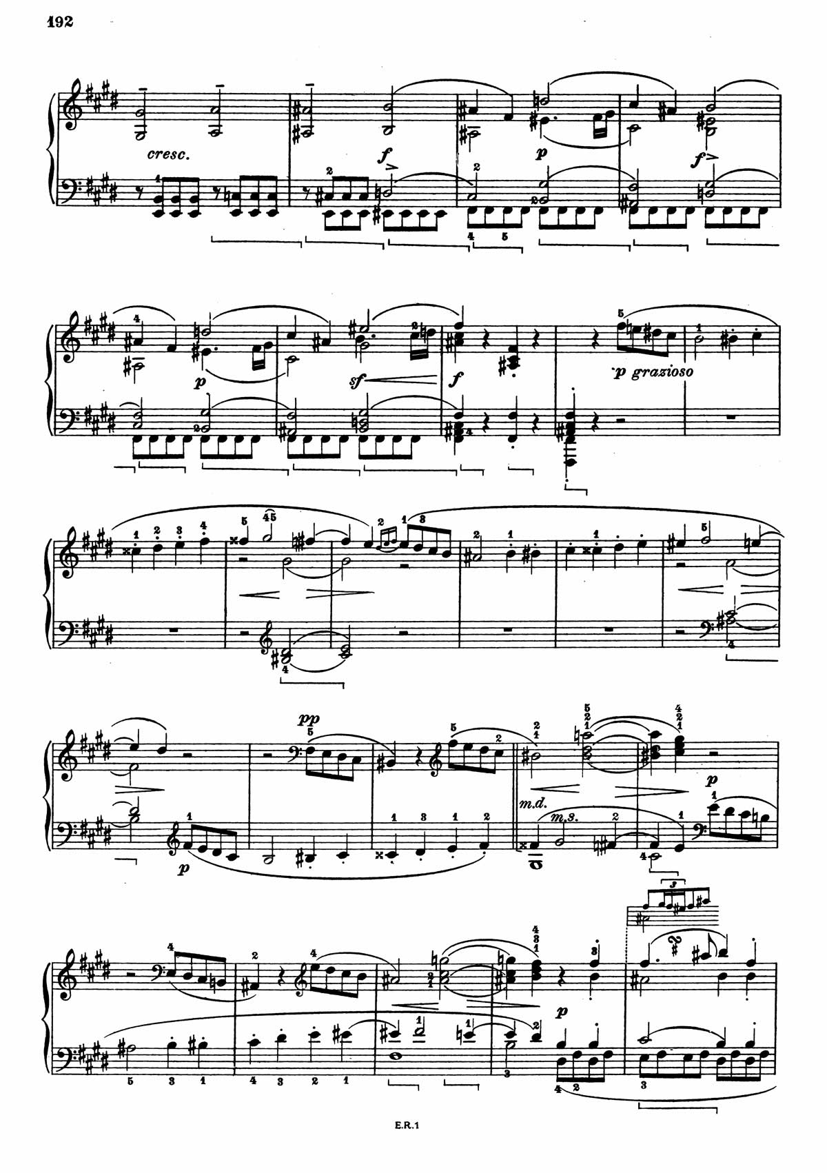Beethoven Piano Sonata 9-2 sheet music
