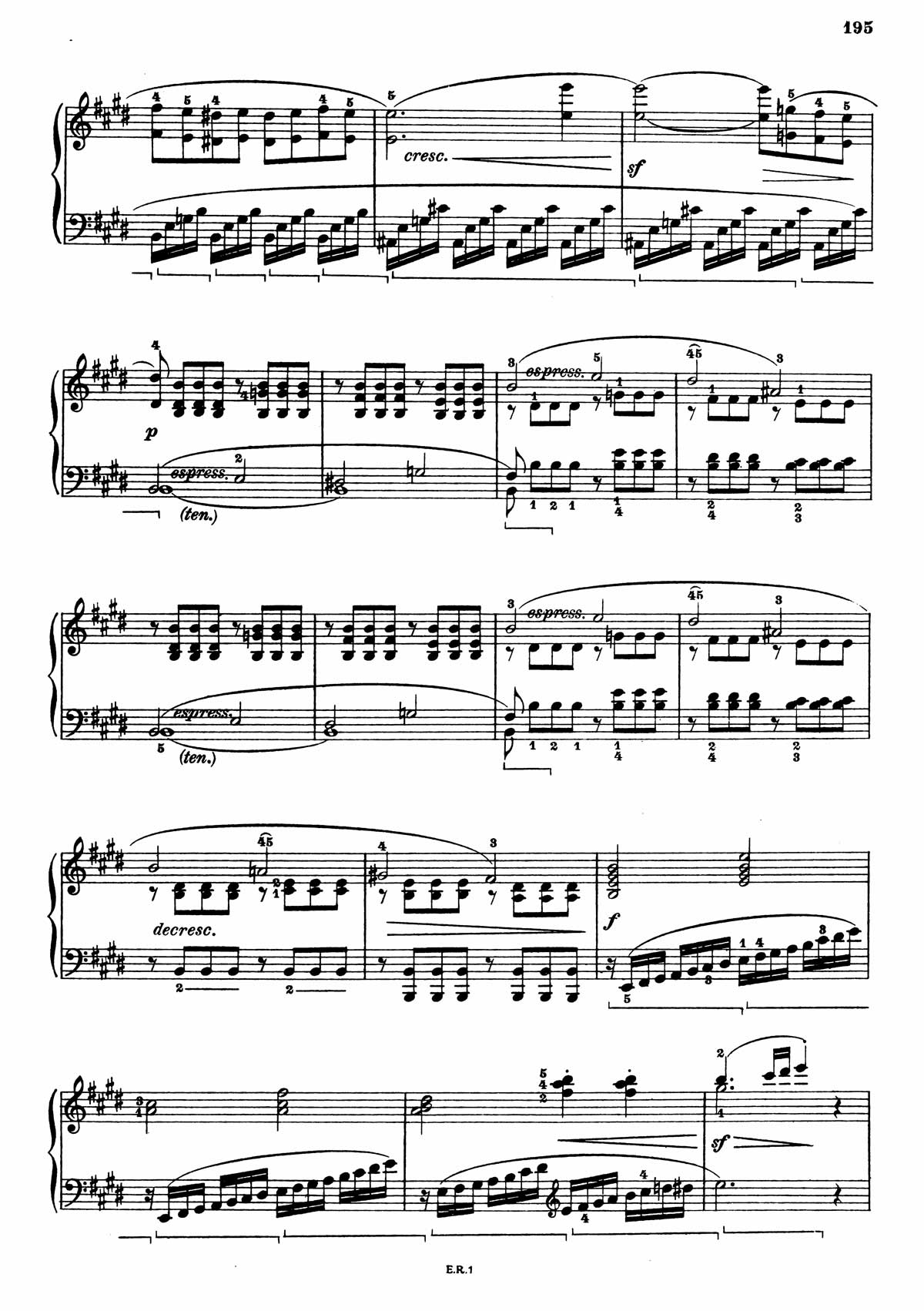 Beethoven Piano Sonata 9-5 sheet music