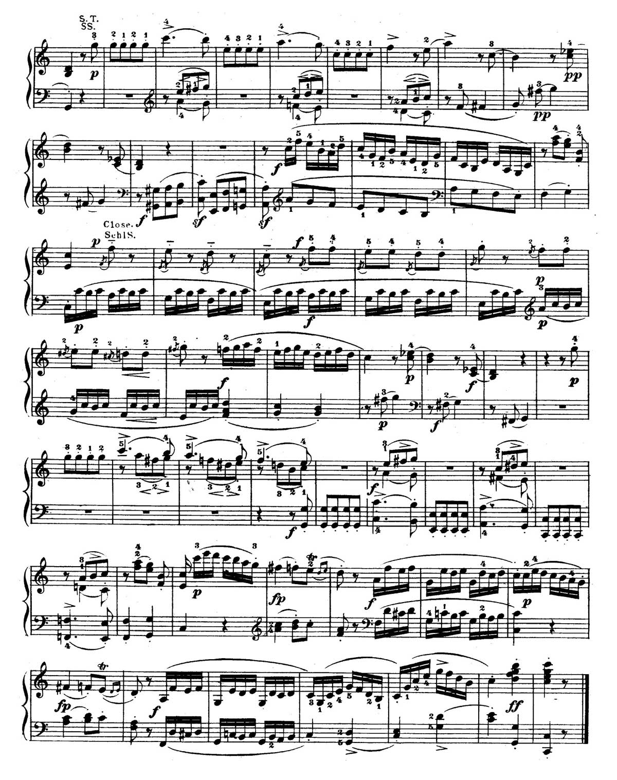 Mozart Piano Sonata 1-12