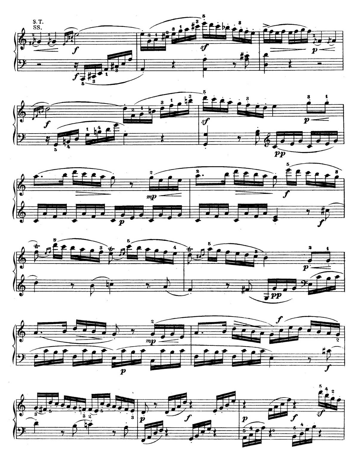 Mozart Piano Sonata 1-5