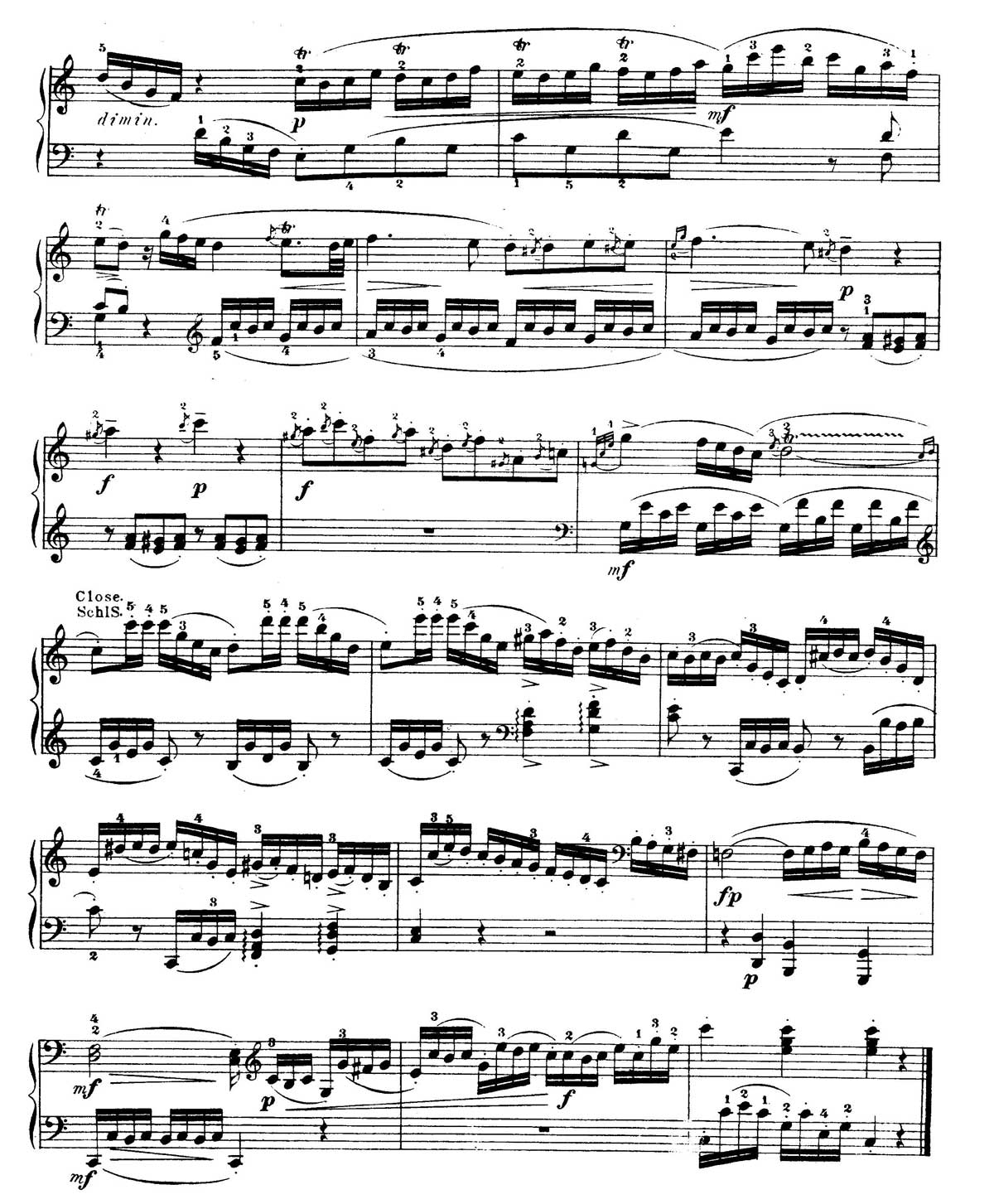 Mozart Piano Sonata 1-6