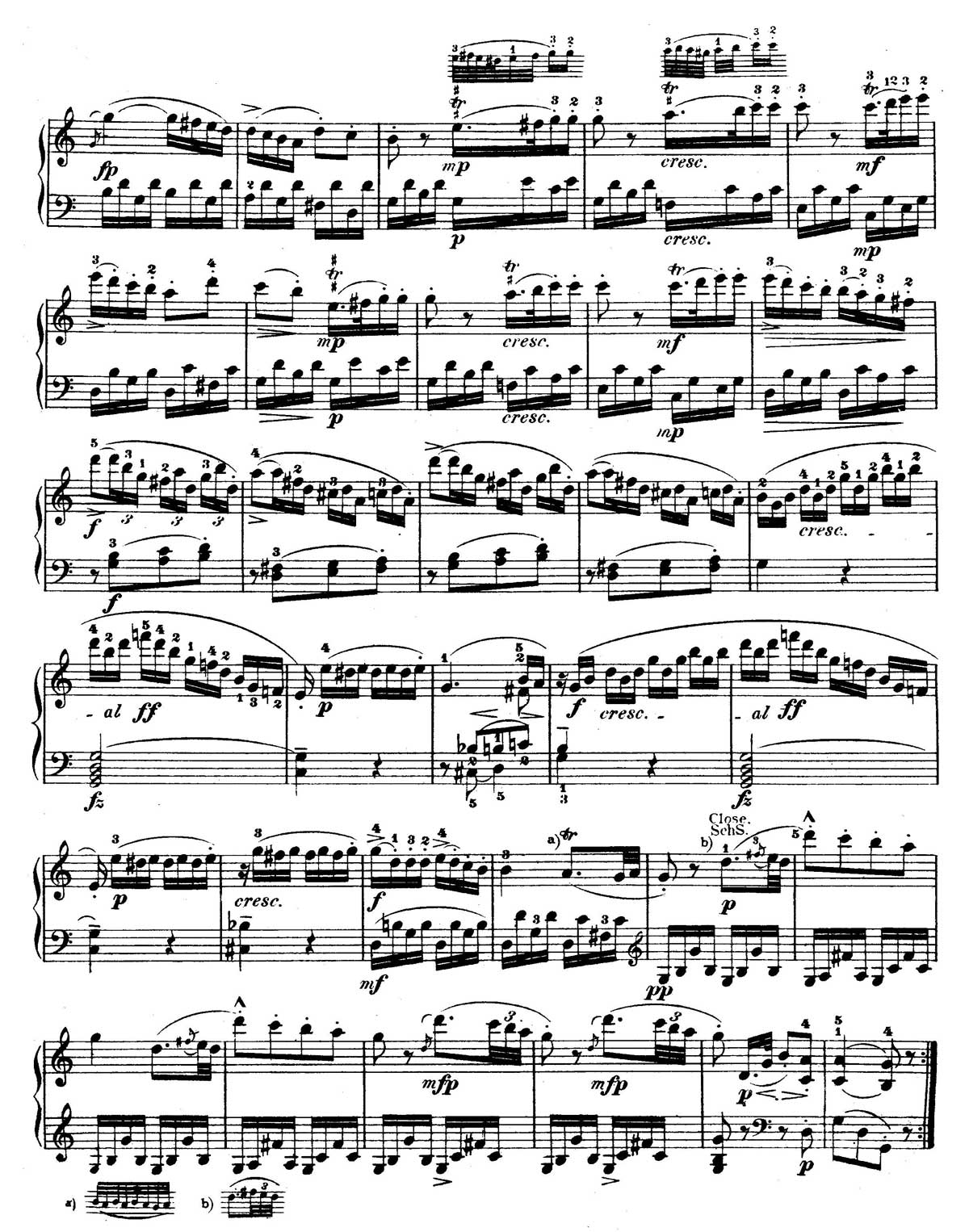 Mozart Piano Sonata 10-10
