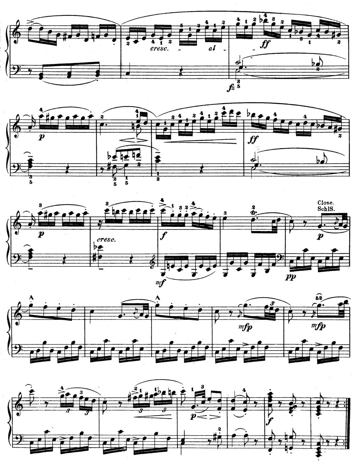 Mozart Piano Sonata 10-14