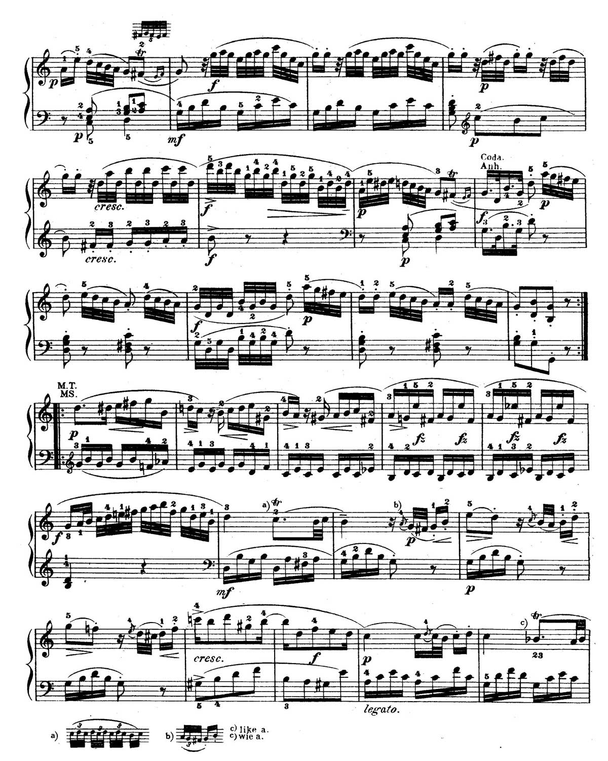 Mozart Piano Sonata 10-3